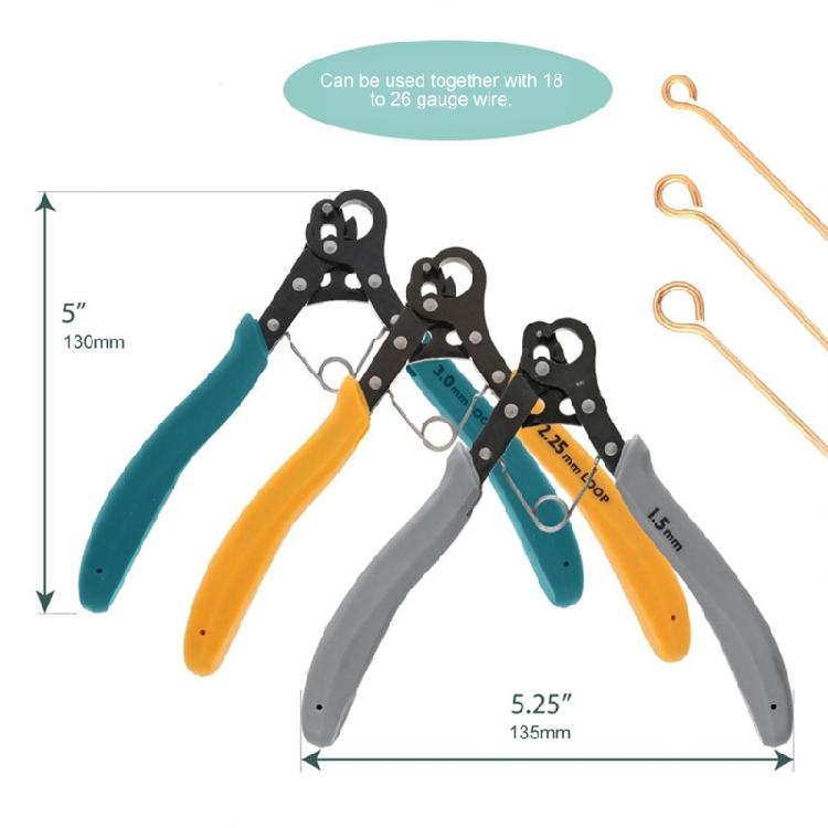 9 Pin Coiling Pliers Multifunction Craft Tool For Jewelry Making High Carbon Steel Construction One Step Looper