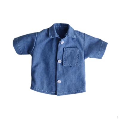1/12 Miniature Doll T Shirt Accessories Cosplay Fashion Multifunctional Costume Clothes