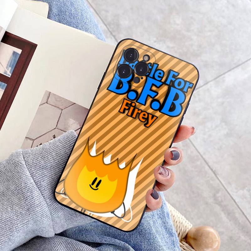 Bfdi Poster Battle For Dream Island Phone Case For iPhone 6 7 8 Plus 11 12 13 14 Pro SE 2020 MAX Mini X XS XR Back Funda Cover