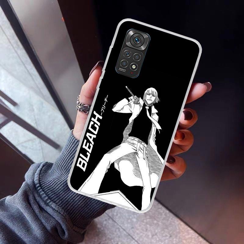 Bleach Shinji Hirako Phone Case for Xiaomi Redmi Note 15 14 14S 13 12 12S 11 Pro Plus 11E 11T 11S 10S 5G Soft Cover Fundas Redmi