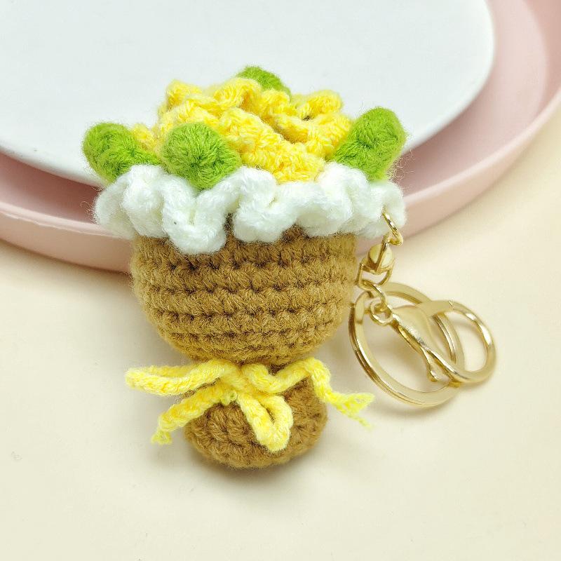 Cute Cartoon Ice Cream Keychain & Backpack Pendant - Fun Gift for Kids & Couples