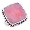 Piatră prețioasă Opal Roz Natural Lucrat Manual Argint Sterling Solid 925 Inel Mărimea 9 z4P25