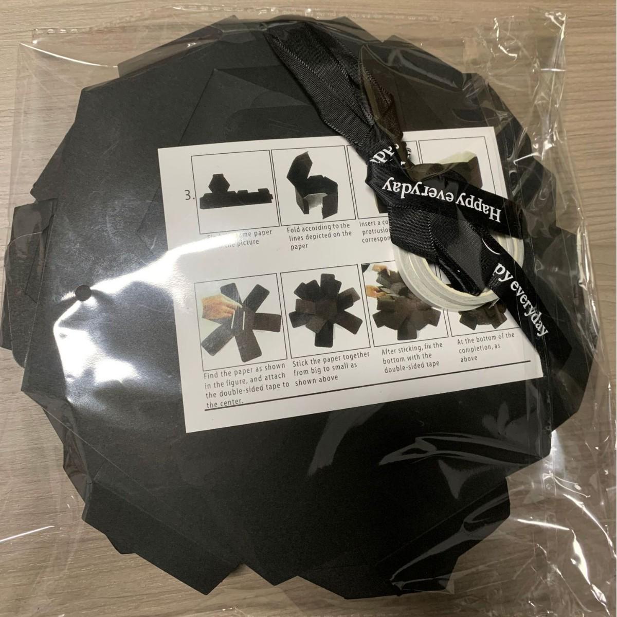 Геометрическая коробка-взрыв с фотореквизитом и альбом-сюрприз