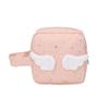 INS Star Polka Dot Storage Bag Handheld Large Capacity Cosmetic Bag Zipper Design Makeup Bag Miscellaneous Storage
