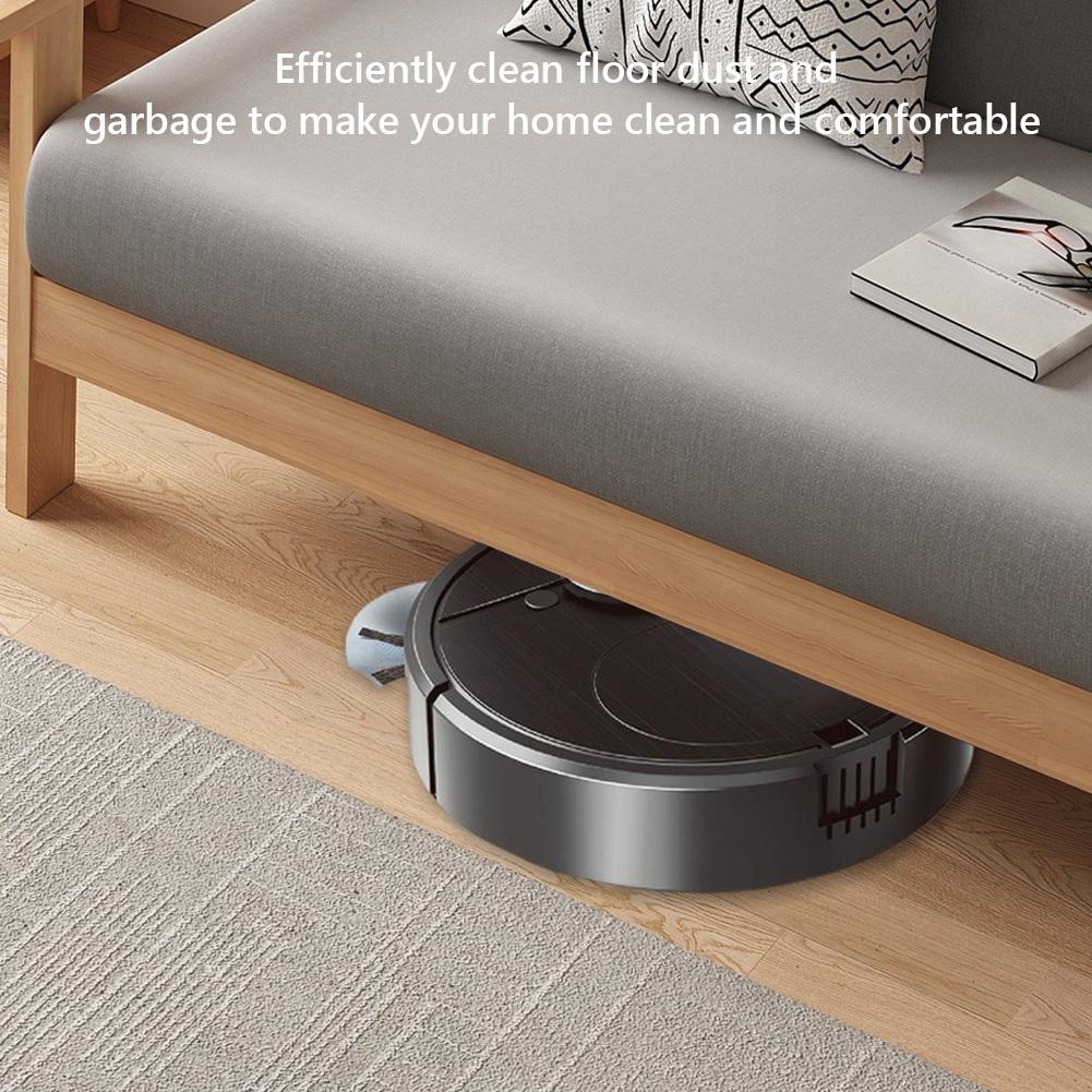 3 In 1 Smart Sweeping Robot Rechargeable Intelligent Wiping Floor Robot Automatic Cleaning Machine for Pet Hair Carpets Floors