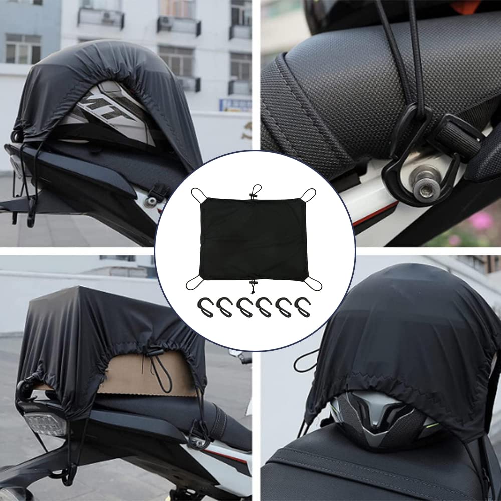 DFsucces Touring Net, Bike Net, Waterproof, Stretch Fabric, Cargo Net,