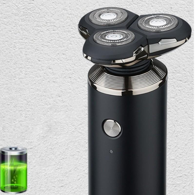 Full Electric Shaver Body Wash Usb Charging Portable Style Three Head Shaver