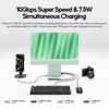PULWTOP 11 in 1 USB C Hub für iMac 2021 2023 2024 iMac M1 M3 M4 Zubehör USB Hub HDMI SSD Erweiterung Nicht USB C 2 x USB A Klinke 24" 4K, 2.5G Ethernet,