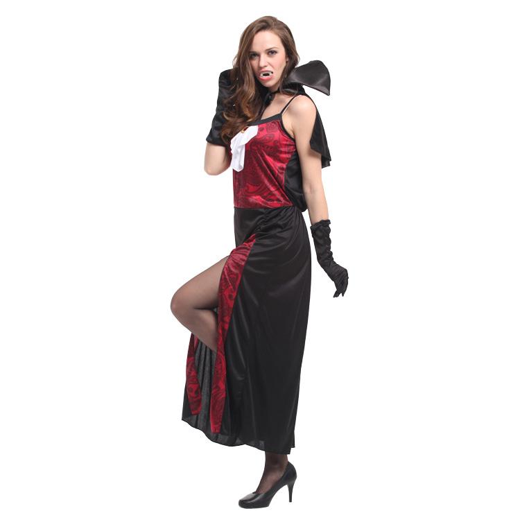 Halloween Adult Female Vampire Cosplay Costume Horror Vampire Princess Dress Sexy Cosplay Costume Vampiress