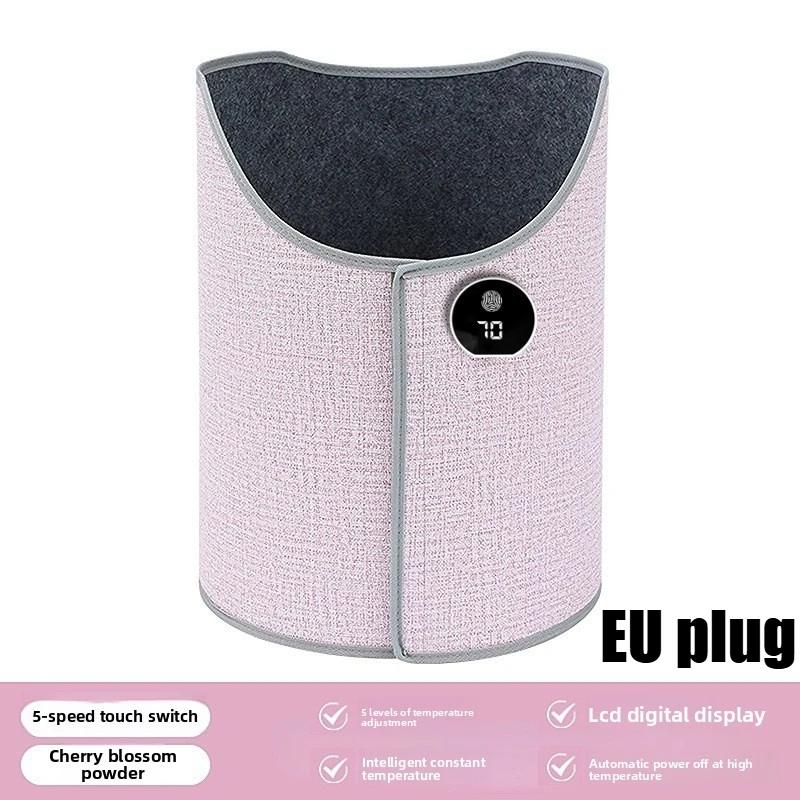 

Silent Foldable Leg Warmer Pro Electric Foot Heater Under Desk Thermostat Auto Shut Off Timer Office Home EU/UK Plug