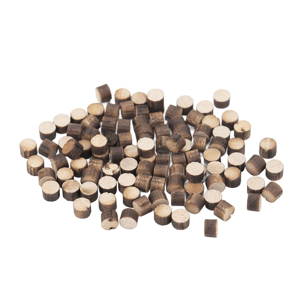 100 Stück Holz Gitarre Bass Inlay Griffbrett Punkte Ahorn Mandoline Banjo Ukulele Griffbrett Punkte