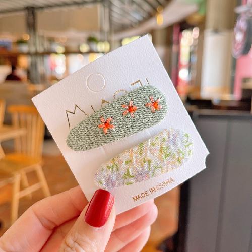 Spring New Style Mesh Bow Rose Hairpin Hairpin French High-end Girl Hairpin Wild Broken Hair Side Clip