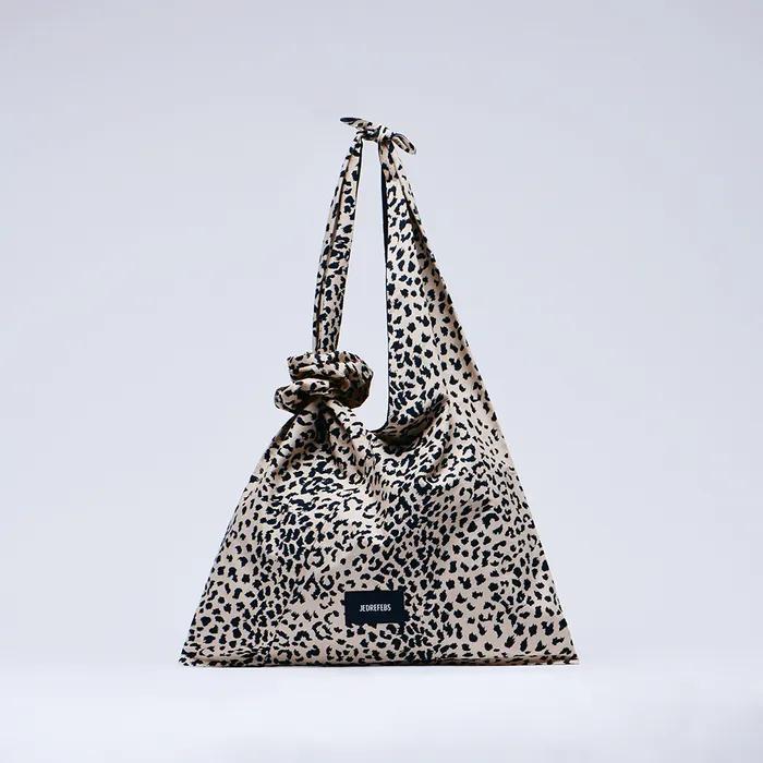 Scrunchie large hobo leopard_ 2colors