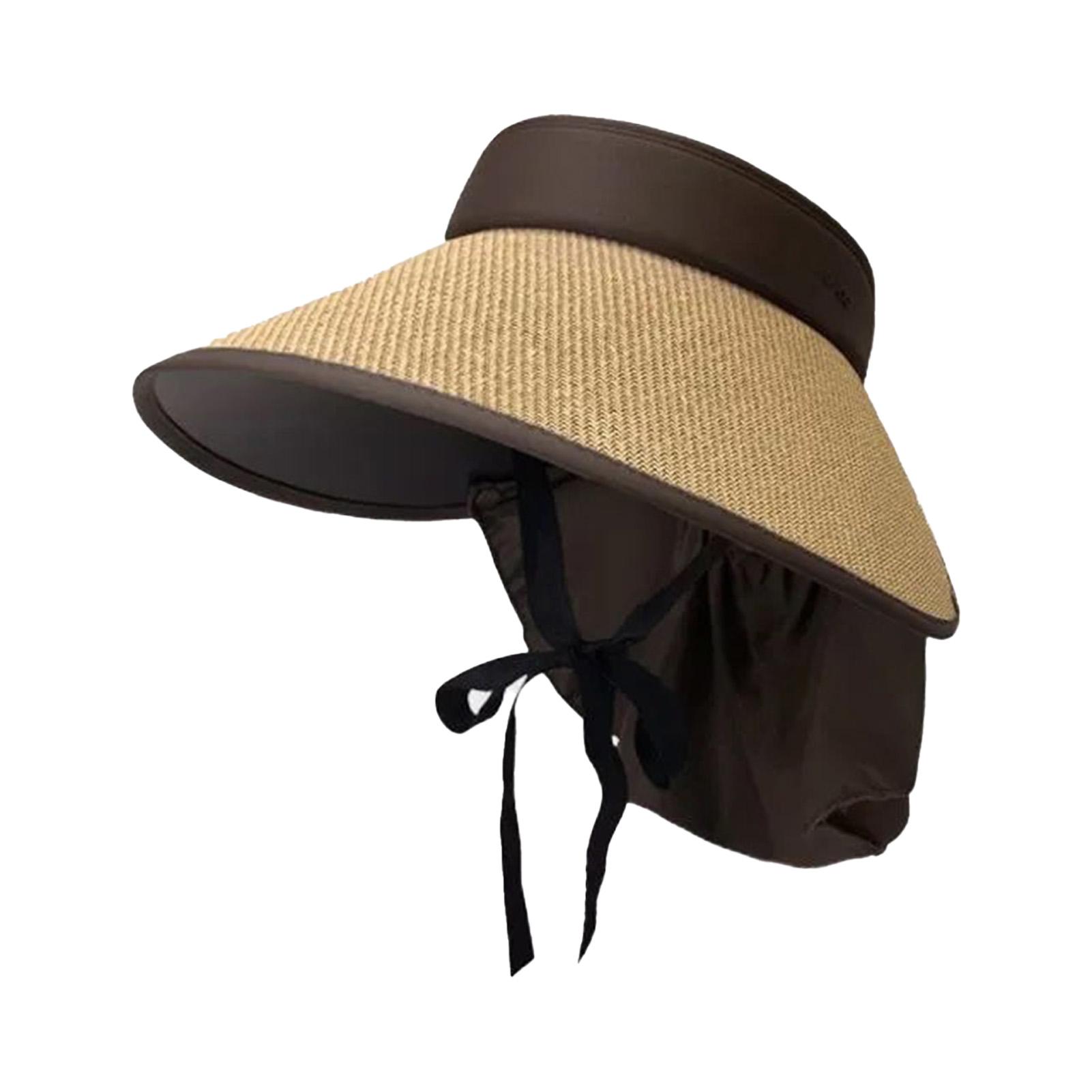 

Summer Outdoor Sun Hat For Women Fashionable Casual Wide Brimmed Hat Portable Fisherman Hat With Removable Sunscreen Hats