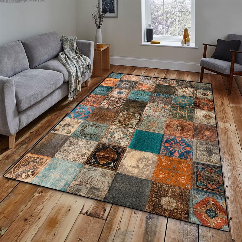 Geometric Carpet Living Room 200x300 Bedroom Carpet Large Area Rugs for Home Decoration Abstract Non-slip Sofa Custom Floor Mats