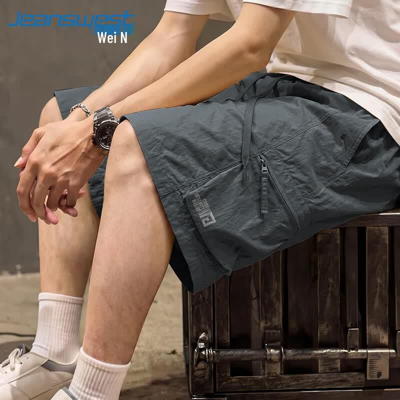 Jeanswest Men s Summer Straight-Leg Cargo Shorts 4XL