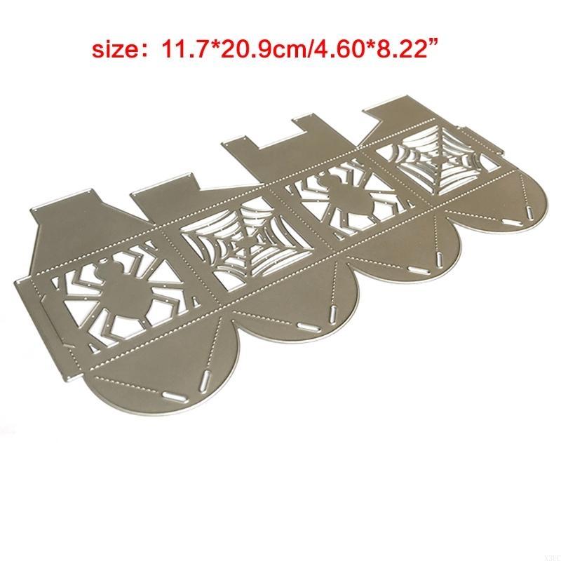 Halloween Gift Box Metal Cutting Dies Stencil DIY Scrapbooking Album Paper Card Template Mold Embossing Decor X3UC