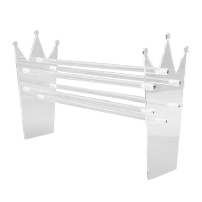 Acrylic Headband Holder Clear Jewelry Headband Organizer Headband Display Stand for Teen Girl Women