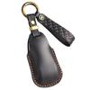 Retro Leather Key Bag for Mercedes-Benz - Premium Handmade Cowhide Cover