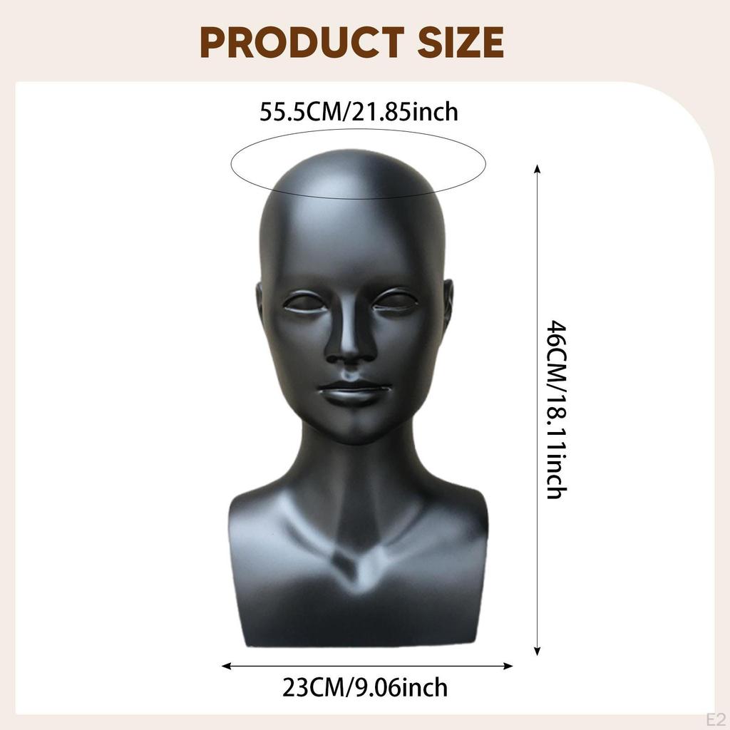 Display Stand for Male Mannequin Head, , Glasses