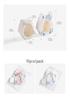 Easter Rabbit Cartoon Candy Box - DIY Foldable Transparent Gift Boxes (10 pcs)