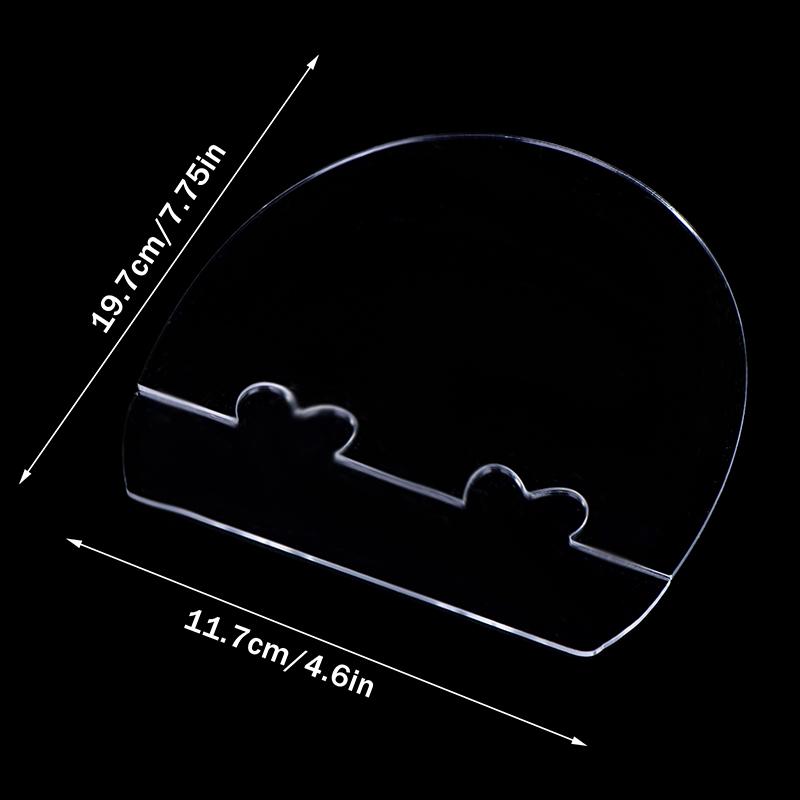 

Acrylic Plastic Table Tennis Racket Rubber Alignment Tool Racket Assembly Rubber Fixing Clamp Diy Ping Pong Bat Making Tool A1