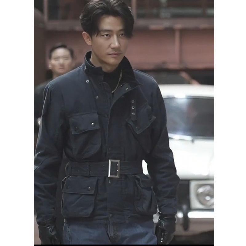2025 Spring Men s Retro Heavyweight Outdoor Jacket - Trendy American Workwear Style S