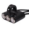 Motorcycle Handlebar Switch Auto-reset &-Latch LED Light Fog Horn