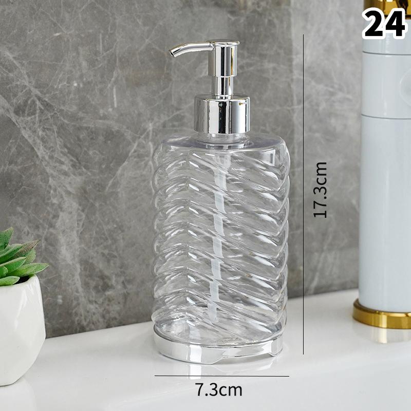 Soap Dispenser For Liquid Bathroom Empty Refill Subbottle Detergent Kitchen Press Type Hand Sanitizers Shower Gel Shampoo Bottle