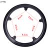 Protezione in Plastica Nera per Corona di Bicicletta da 8,5 cm, Leggero Protezione Pignone Bici Copricrank per Bici da Strada[YY9]