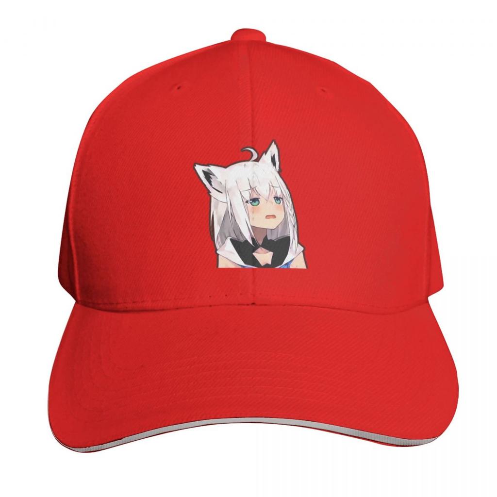 Confused Fubuki Baseball Cap Custom Cap Golf Hat Unisex Designer Hat Luxury Unisex Hat Women Hats Unisexs