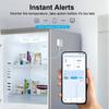 ONENUO Tuya WiFi Humidity Temperature Sensor with External Probe LCD Thermometer for Smart Home APP Monitoring for Refrigerator