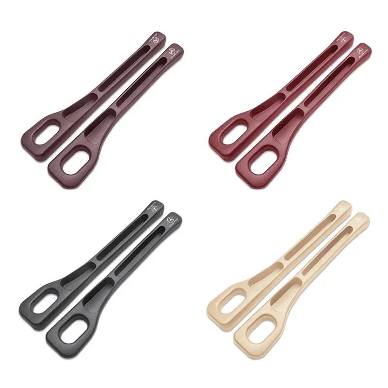 2Pcs Car Seat Gap Filler Leather Leak-proof Plug Strip For Mercedes Benz AMG W206 W204 W205 W212 W213 W221 W222 W169 W176 W190