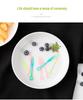 Individually Wrapped High-End Clear Plastic Fruit Dessert Forks