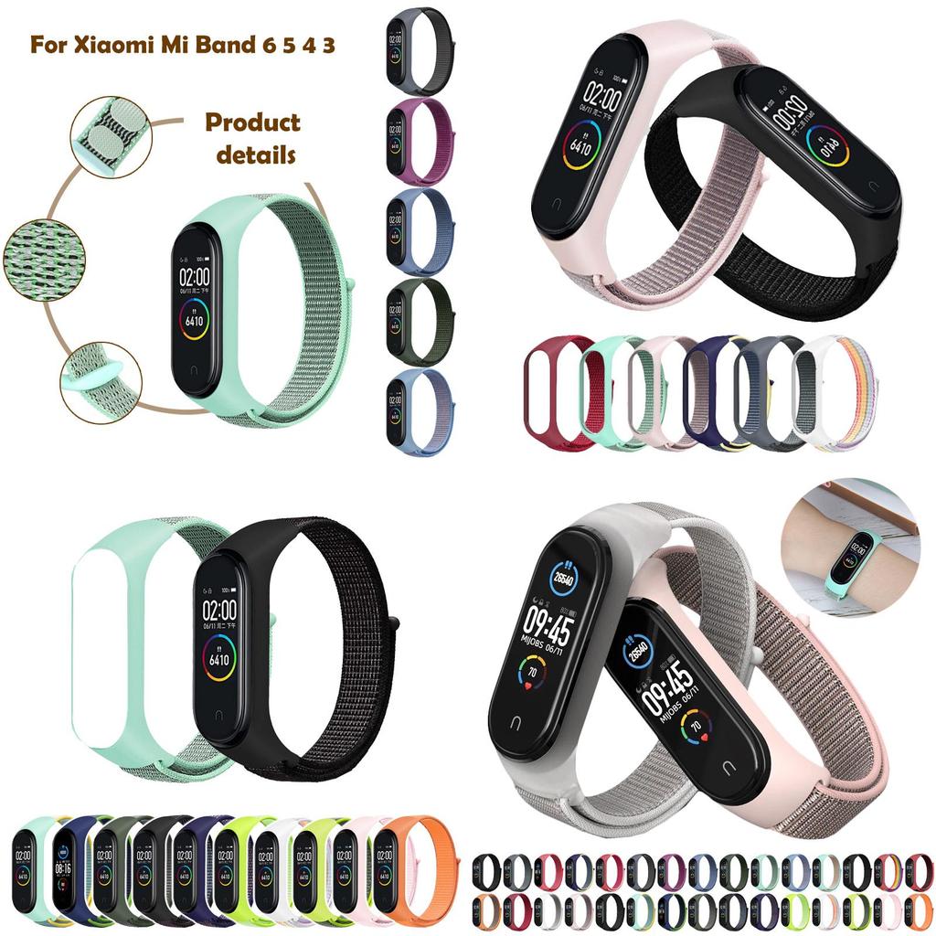 High-quality Adjustable Nylon Strap For Xiaomi Mi Band 3/4/5/6 Durable And Lightweight