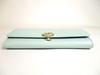 Authentic BVLGARI Light Leather Light Gold H/W Flap Long Wallet #a382  Refurbished
