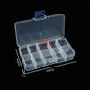 10 Slots Adjustable Plastic Storage Box Storage Box Case For Jewelry Diamond Embroidery Craft Bead Pill Holder Storage Tool