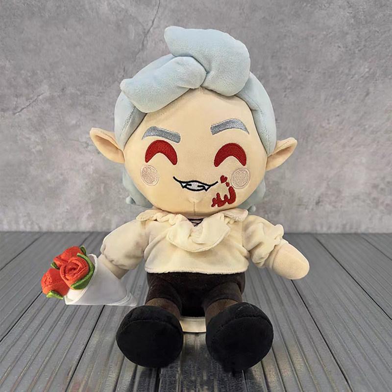 Astarion Plush Doll Baldur S Gate 3 Game Peripheral Valentine Red Rose Soft Stuffed Toy For Game Fans Collection Home Decor
