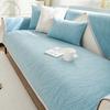 Solid Color Chenille Sofa Mat Non-slip Universal Sofa Cover Towel Anti-dirty All Seasons Couch Protector for Living Room Home