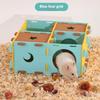 Removable Felt Maze Hide Nest Hamster Passage Little Pet Nest Sugar Glider Hamster Golden Bear Pet Toy Indoor Small Pet Supplies