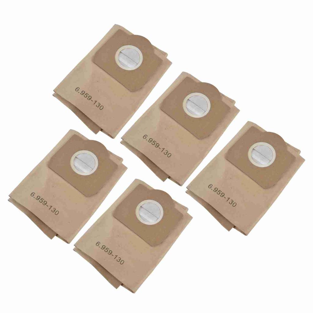 5Pcs Vacuum Cleaner Dust Bag Vacuum Cleaner Accessory Fit for Karcher 6.959‑130.0 WD3200 WD3300 WD3500