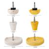 6-Piece Polishing Flap Wheel and Wax Set for Metal Grinding