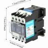 CJX2-1210 Contactor 12A Electric Contactor Rail Mount Industrial AC Contactor  Power Distribution