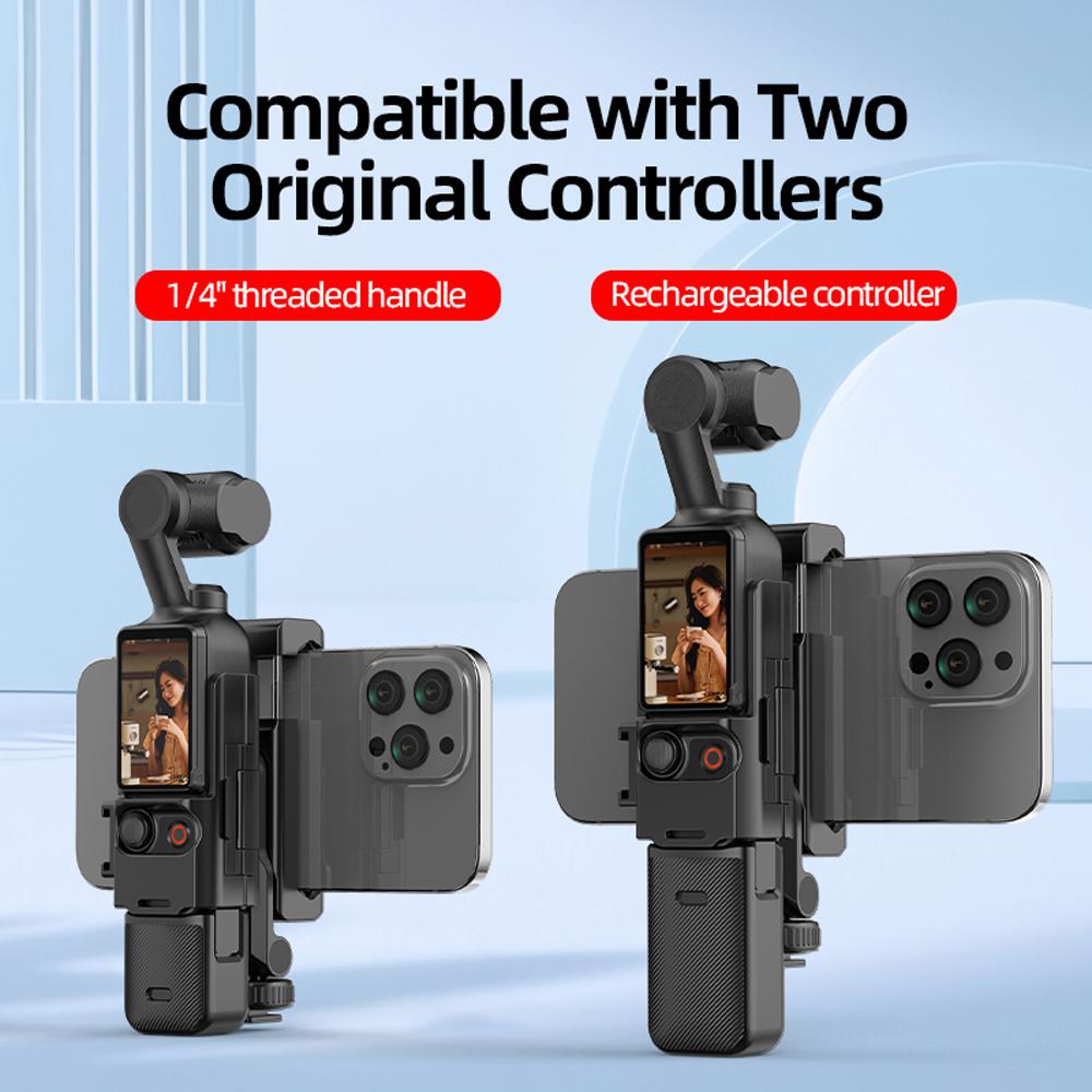 For DJI OSMO POCKET 3 Cell Phone Holder POCKET 3 Protective Bezel Portable Video Shooting No Longer Worry About Forgetting Words 6