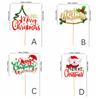 Decoration Xmas Birthday Christmas Theme Christmas Decoration Cupcake Decor Cake Toppers Cake Flags