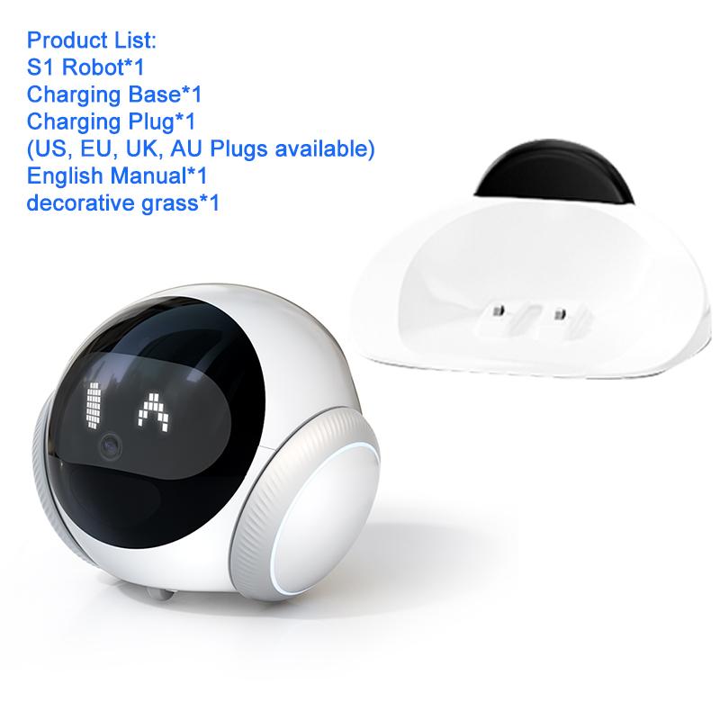 AIOOK Automatic Charging Robot Camera HD 2K 5G WIFI IP Camera Pet Mobile Tracking Night Vision CCTV Remote View TUYA APP Camera