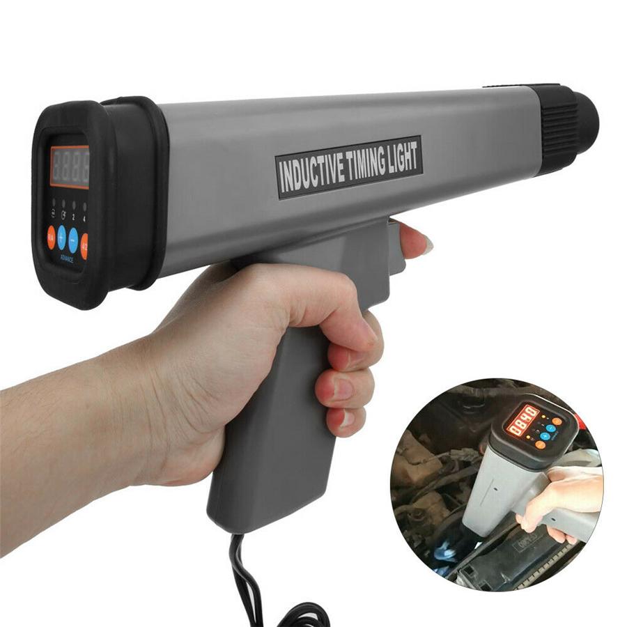 Car Digital Inductive Timing Light Automotive Engine Ignition Tester Tool