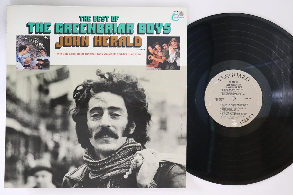 

LP Record GREENBRIAR BOYS - Best Of The Greenbriar Boys VSD79317 VANGUARD 1972 US Folk Used