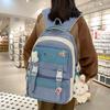 Schultasche Mittelschule Mädchen neu hoher Wert große Kapazität Mittelschule Grundschüler High-School-Schüler Rucksack