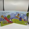 Pull & Push Durable Busy Learning material Cardboard, Foldable Inner Pages, Family Reading story time, Cognitive Enlightenment, Language Development